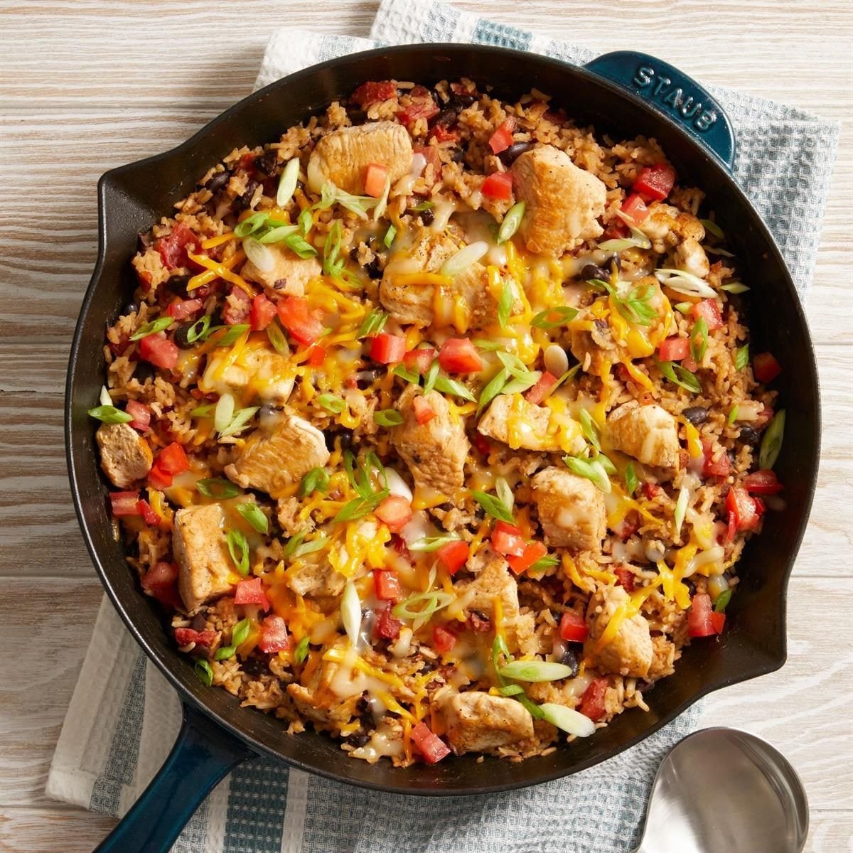 Chicken Burrito Skillet