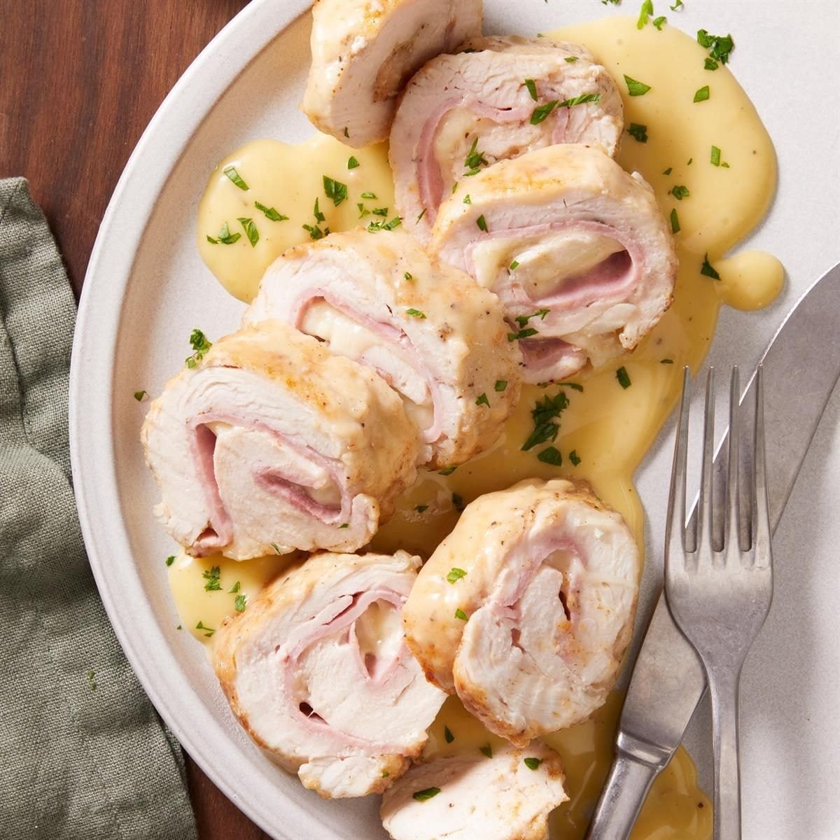 Stuffed Chicken Rolls